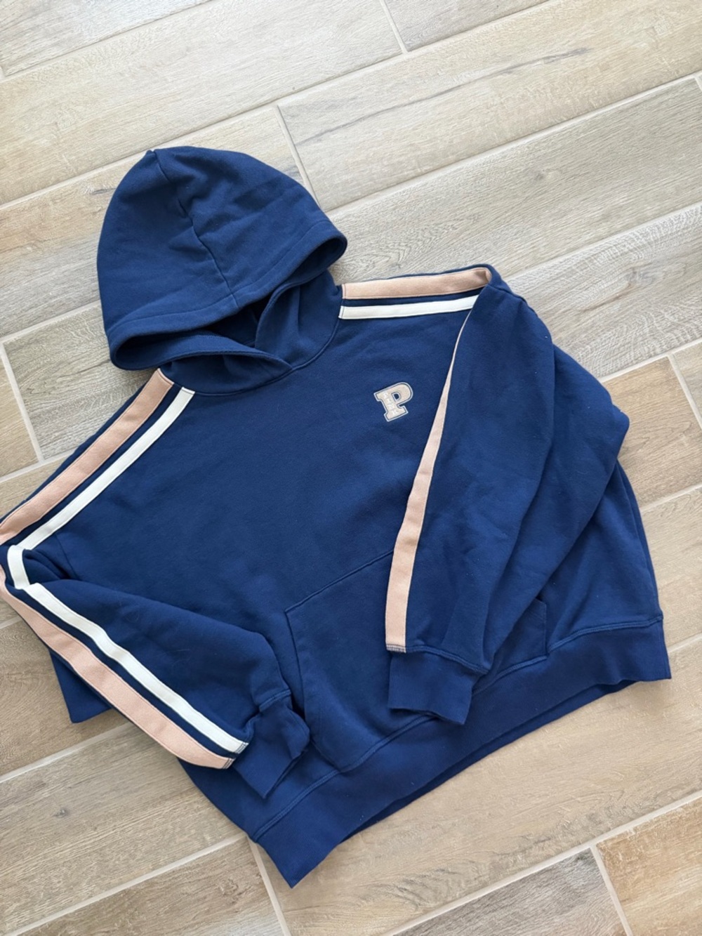 NWOT PINK Victoria's Secret Navy hoodie